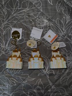 Disney princess castle hand sanitizer holders