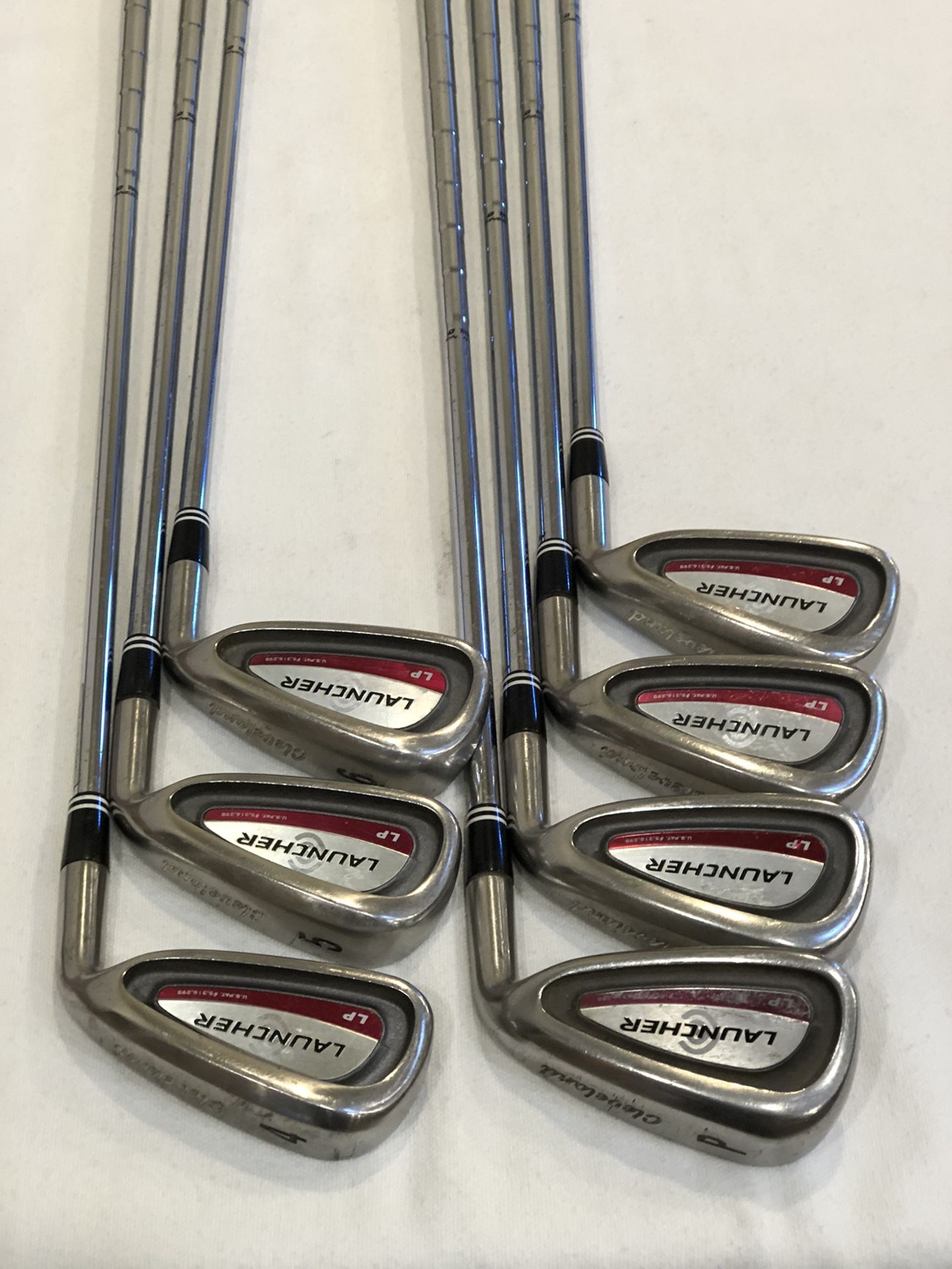 CLEVELAND GOLF WOMEN’S LAUNCHER LP IRON SET 4 - PW TRUE TEMPER REGULAR FLEX STEEL