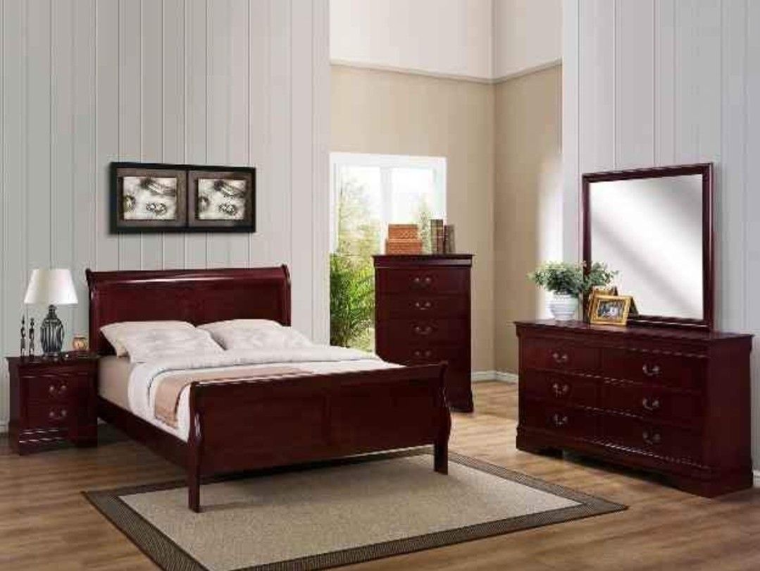 Brand New! 7pc Queen/king Bedroom Set 😍/ Take It home with Only $39down/ Hablamos Español Y Ofrecemos Financiamiento 🙋🏻‍♂️ 