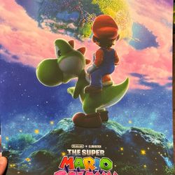 Super Mario Galaxy Movie Poster 