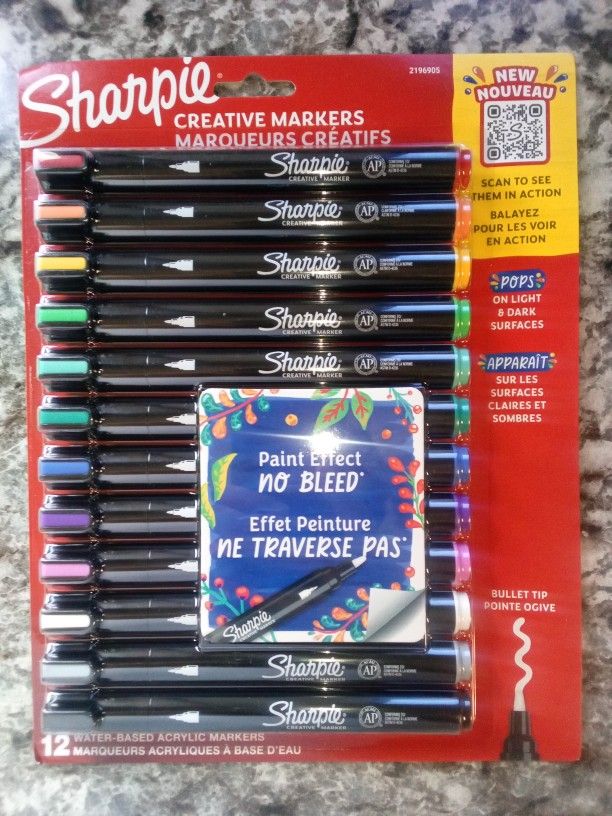 Sharpie Creative Markers 12 Pack
