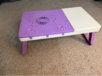 Portable laptop table