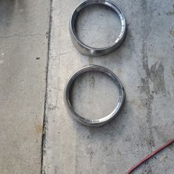 54 Chevy Headlight Bezels Originals Gd Condition 