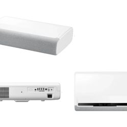 Projector with Screen and Sonos Sound System 