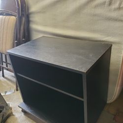Rolling TV Stand