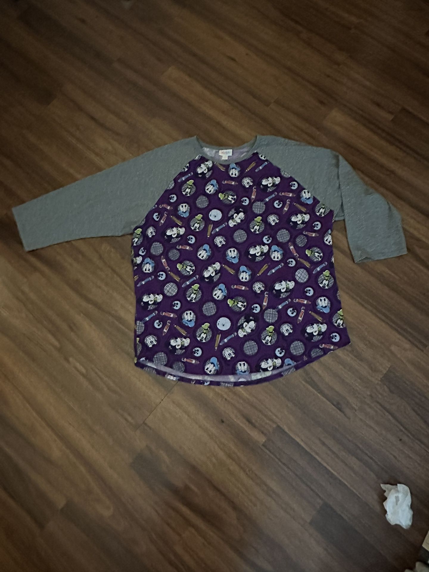 Lularoe Disney Shirt, Sz 3X