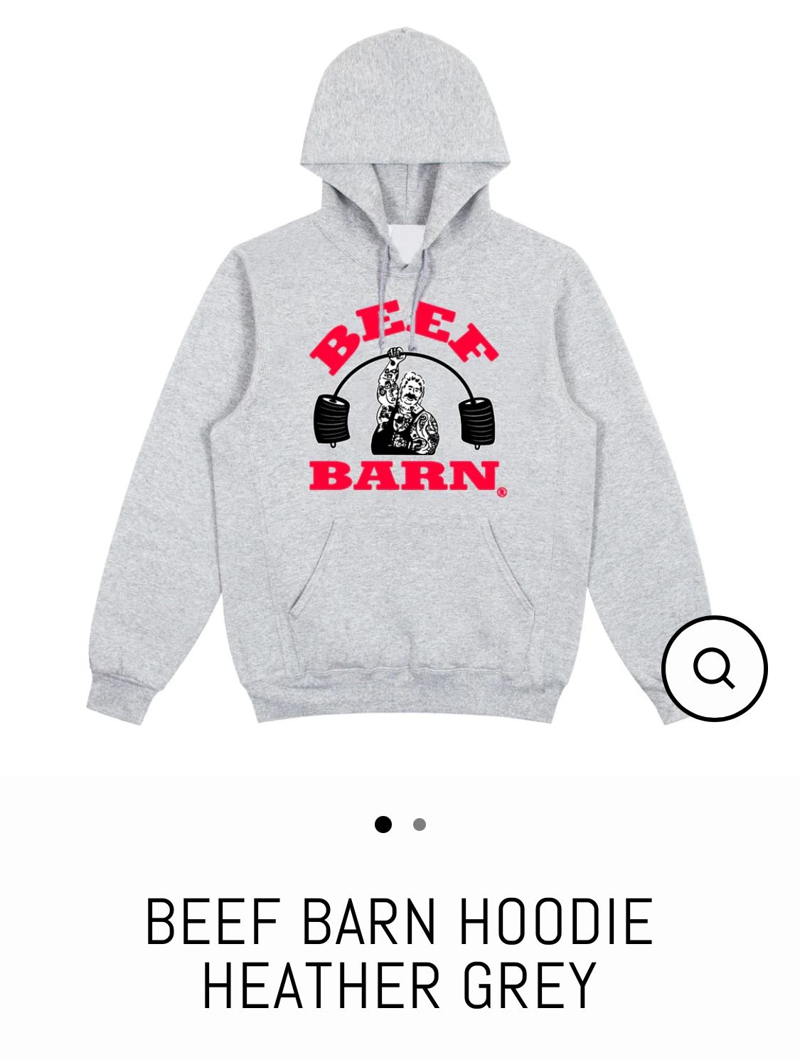 Matty Matheson Beef Barn Hoodie Large