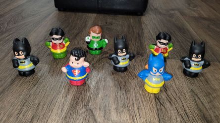 Super heroes little people toys