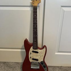 Used Fender 1994 Fender Mustang MG-65 Japanese 65' Reissue Dakota Red