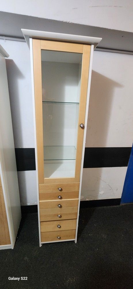 Cabinet Furniture Glass 6 Feet Tall