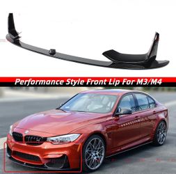 F80 / F82 Front Bumper Lip Gloss Black