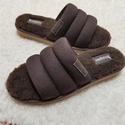 KOOLABURRA by UGG Rommie Men's Slippers in Chocolate Brown  New without box Mens Size 11