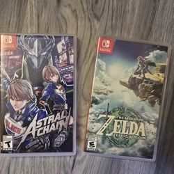 Nintendo Switch Legend Of Zelda Tears of The Kingdom And Or Astral Chain