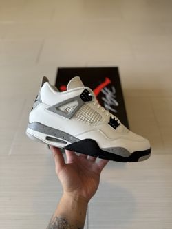 Nike Air Jordan Retro 4 White Cement