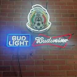 Bud Light Budweiser Neon Sign 