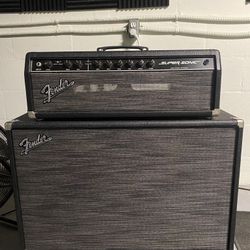 Fender Super Sonic 60 head w/matching 2x12 cabinet