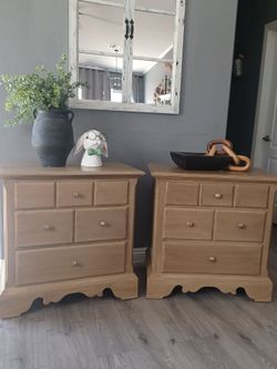 oversized nightstands set