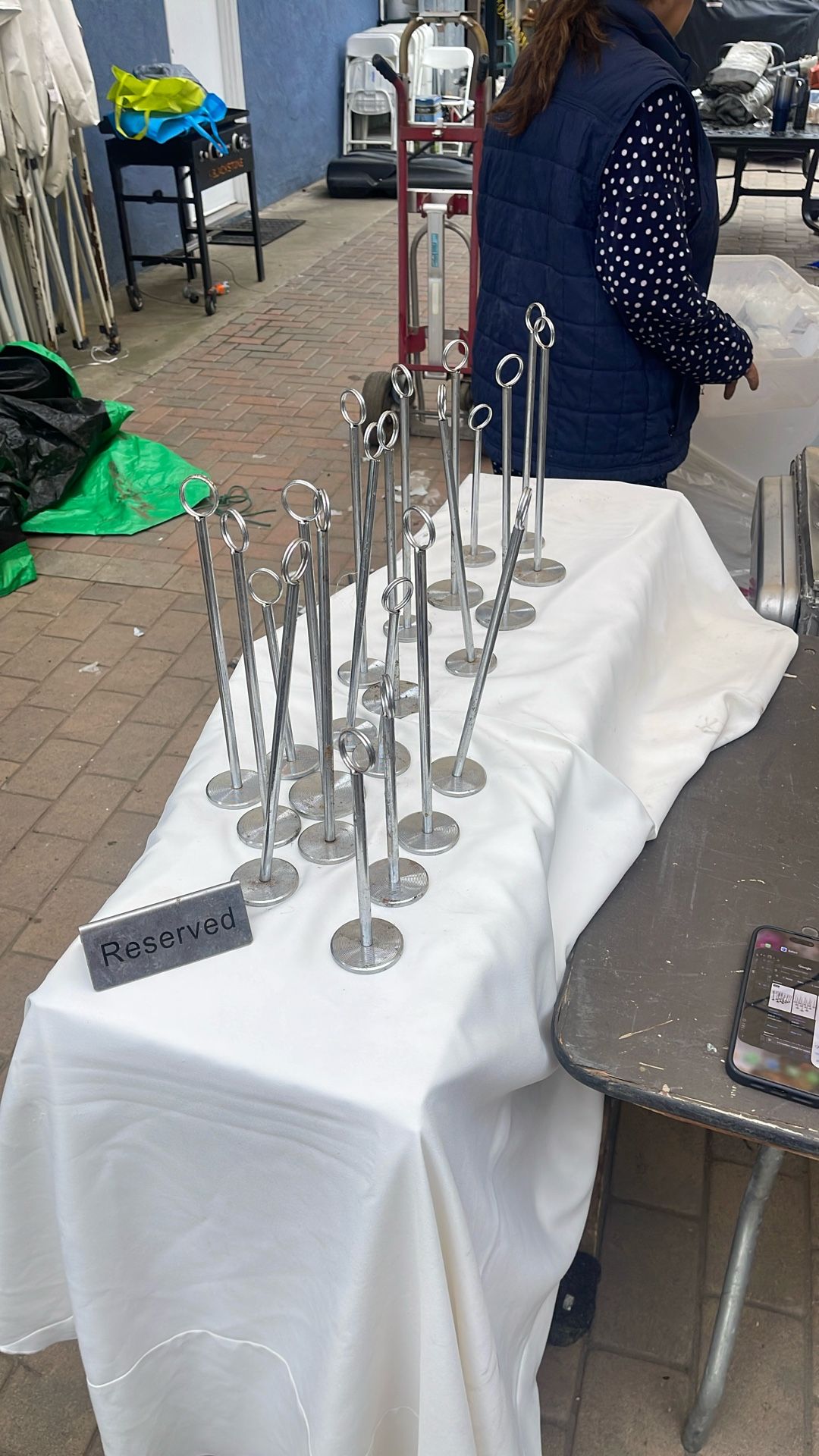 Number Stand Holder