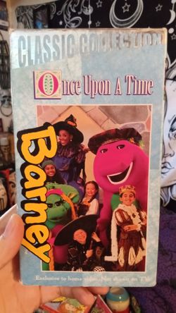 Barney once upon a time VHS