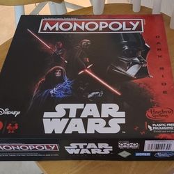 Star Wars Monopoly: Dark Side Edition - Brand New / Factory Sealed