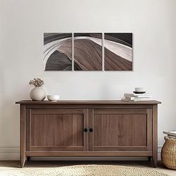 Brand New 3PCS 12"X16" Modern Minimalist Canvas Art Wall Decor