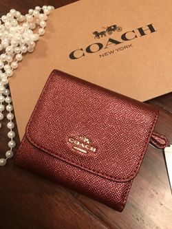 Coach wallet with gift box