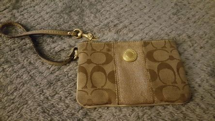 Coach Wristlet