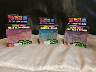 Needoh glitter cube