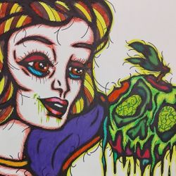 Snow White 🤍 18x24 