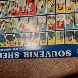 Souvenir.sheet baseball cards 19 0 9 and 1911.