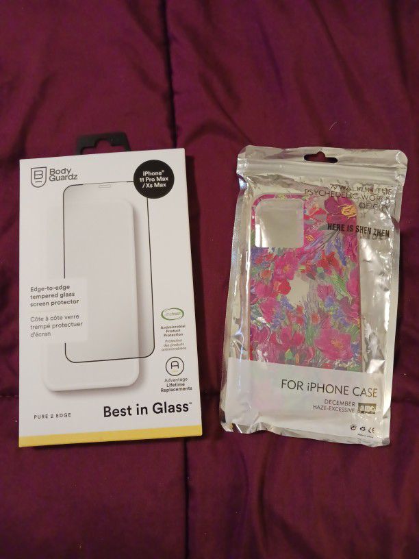 IPhone  Screen Protectors And IPHONE CASE
