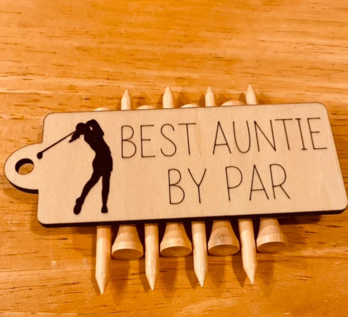 Golfers Keychain & Tee Holders!