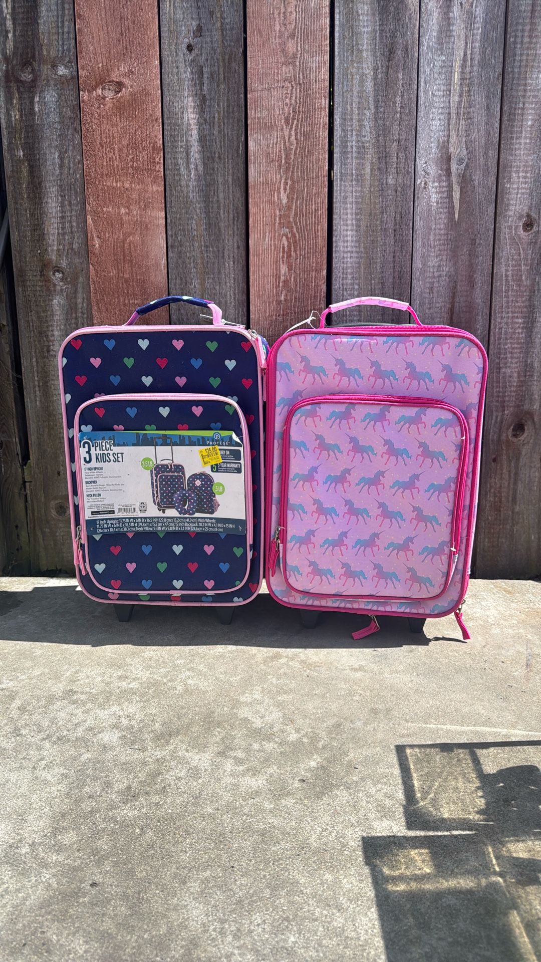 Mini 3 Piece Suitcase
