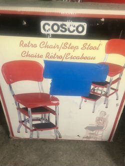 Cosco Retro Chair / Step Stool