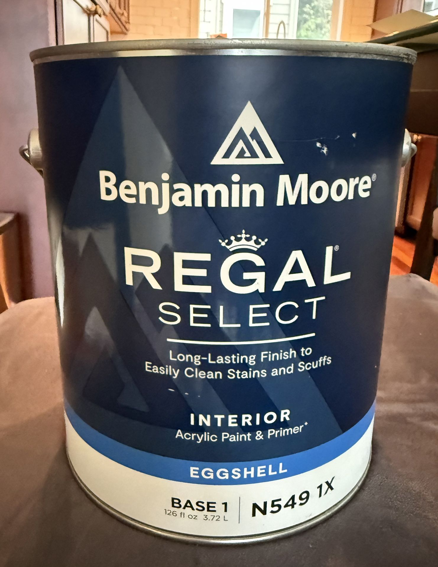 Unopened Gallon Benjamin Moore Interior Paint: Natural Cream OC-14