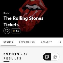 Rolling Stones Tickets 