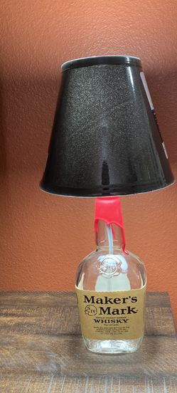 Makers Mark Bottle Lamp