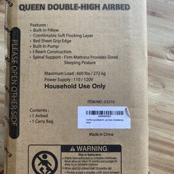 ENERPLEX Queen Double-High Airbed