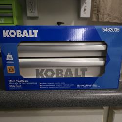 Kobalt Mini tool box white