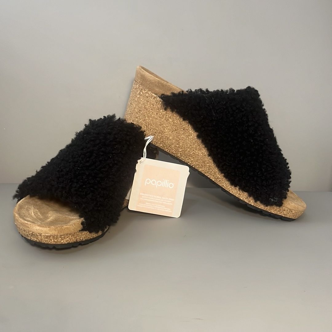 Birkenstock Papillio Namica Teddy Black