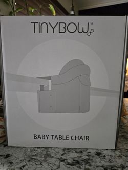 Tiny Bow Baby Table Chair