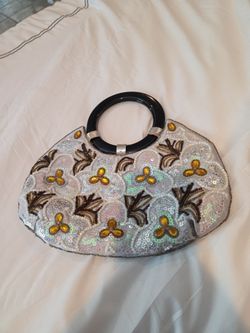 beaded bag
