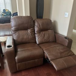 2-sets of Theater Reclining Chairs (4 seats)
