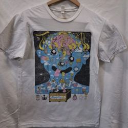 CV11 Tame Impala "Slow Rush" Tour Graphic T-shirt  Art By Brian Blomer Sz. Small