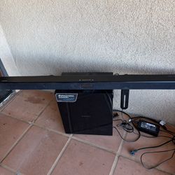 Samsung Sound Bar And Bass 