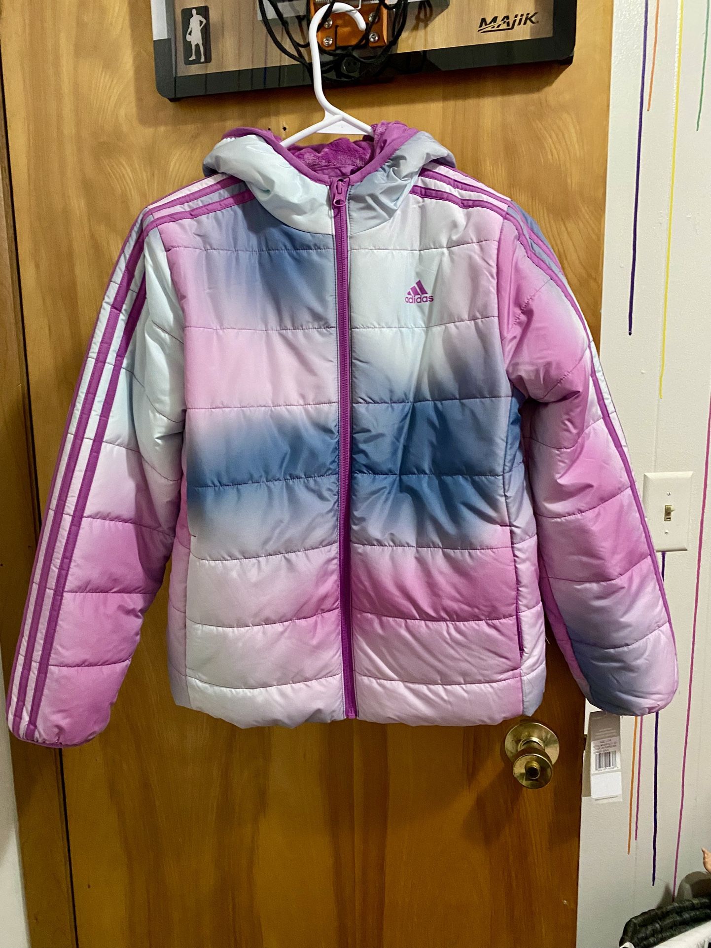 Brand New W/tags Girls Youth Adidas Winter Coat