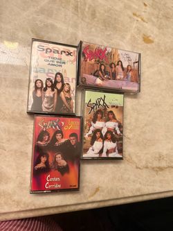 Sparx Cassette Tapes Lot of 4
