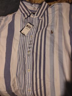 Polo Button Down Cowboy Shirt