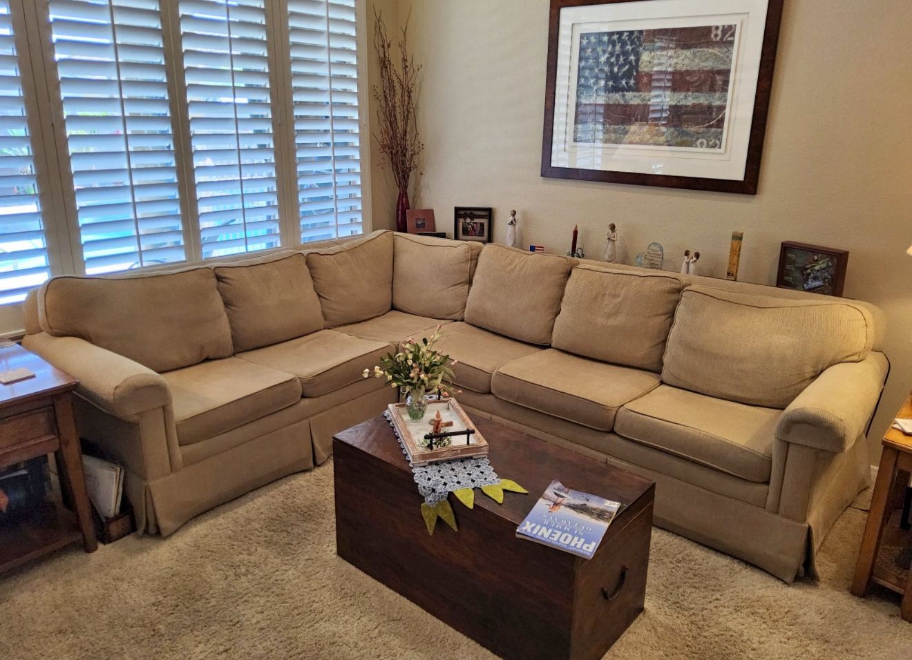 Ethan Allen Sectional Couch