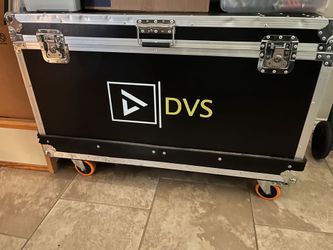 Road cases lined with foam